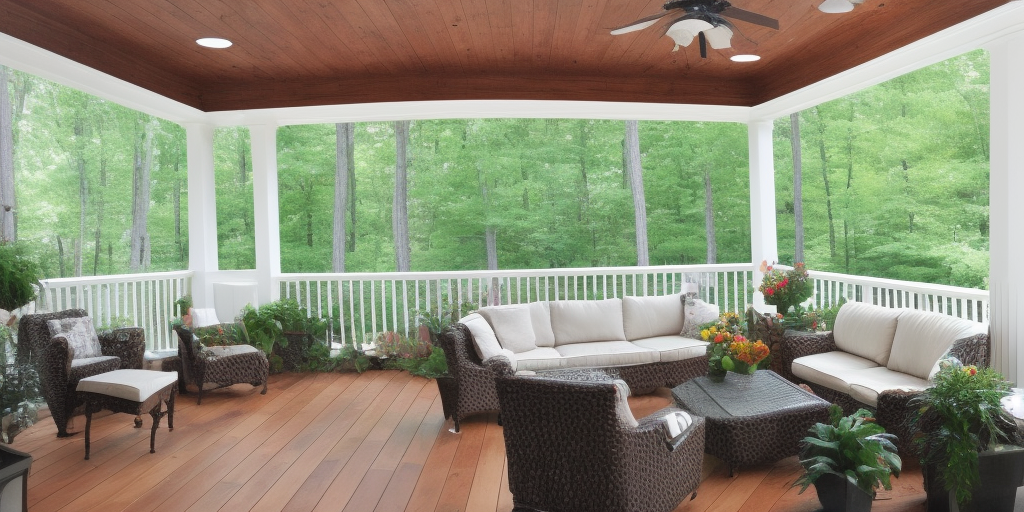 Average cost of porch remodel per square foot