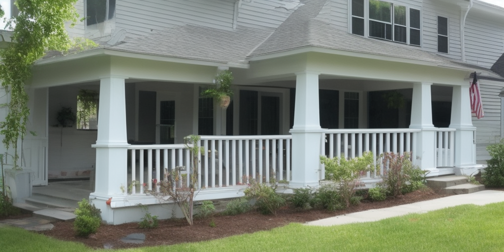 DIY porch remodel cost savings