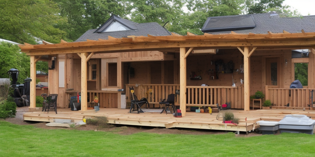 What are the consequences of building a lean-to porch without planning permission
