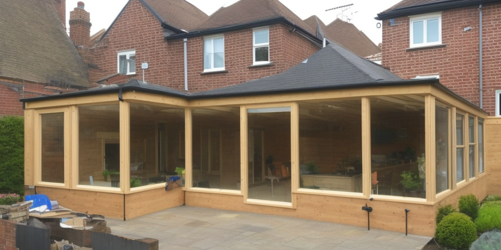 What is the process for obtaining planning permission for lean-to porches and side extensions