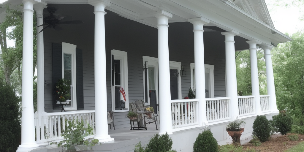Can I fix front porch columns on my own