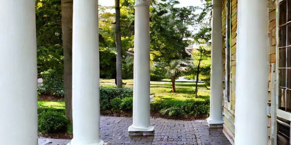 How to repair damaged front porch column bases