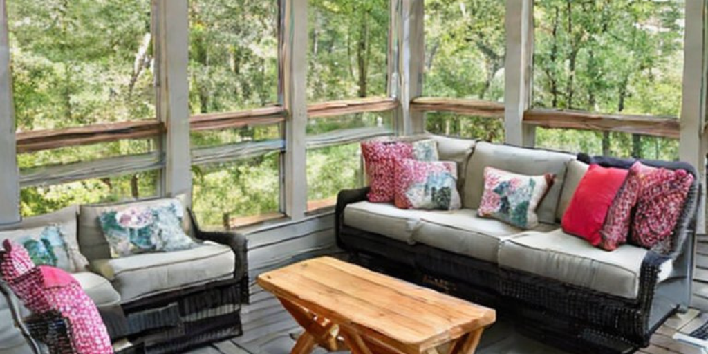 What is the average cost to repair a screened in porch railing