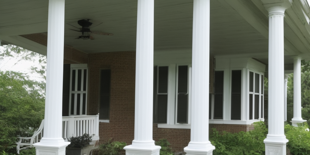 Tips for fixing damaged porch columns