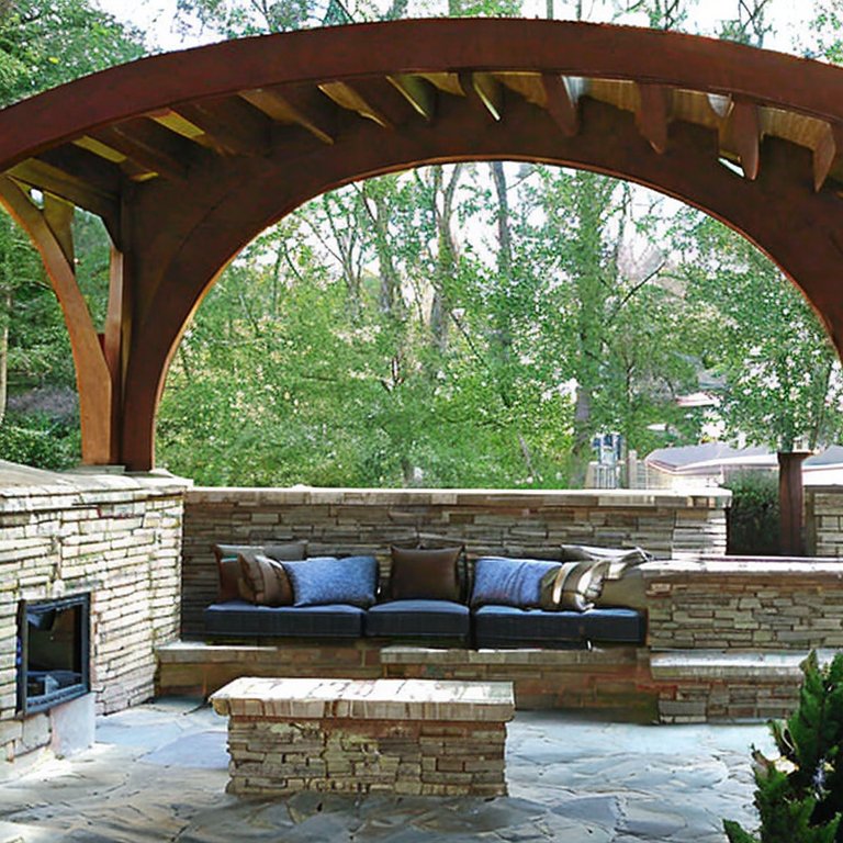 Arched roof design