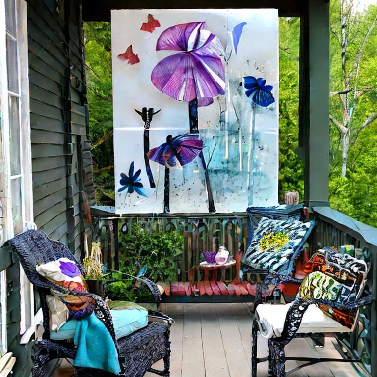 Hang Outdoor Art
