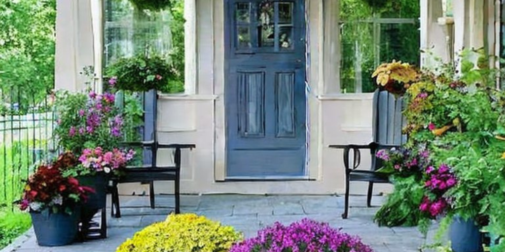 porch landscaping ideas for a stunning entrance