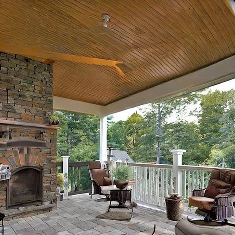 What porch design ideas are best for creating an outdoor living space