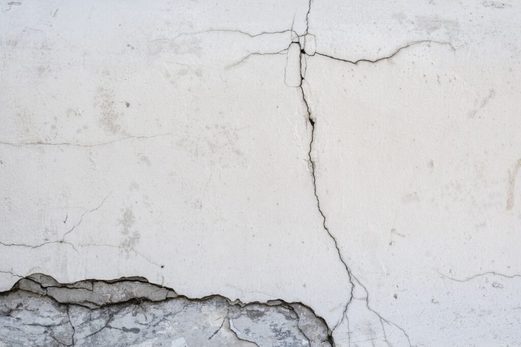 how to repair cracks in cement porch