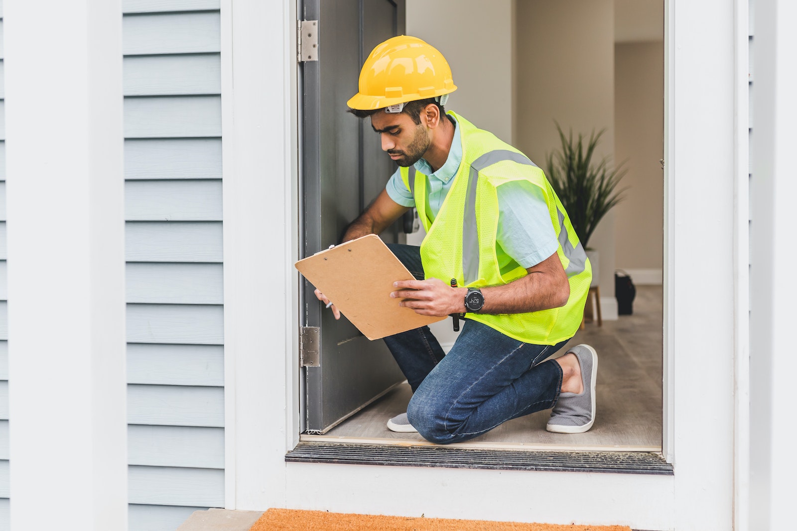 How often should you inspect your concrete front porch for cracks