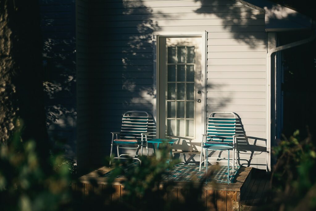 how to keep porch furniture clean