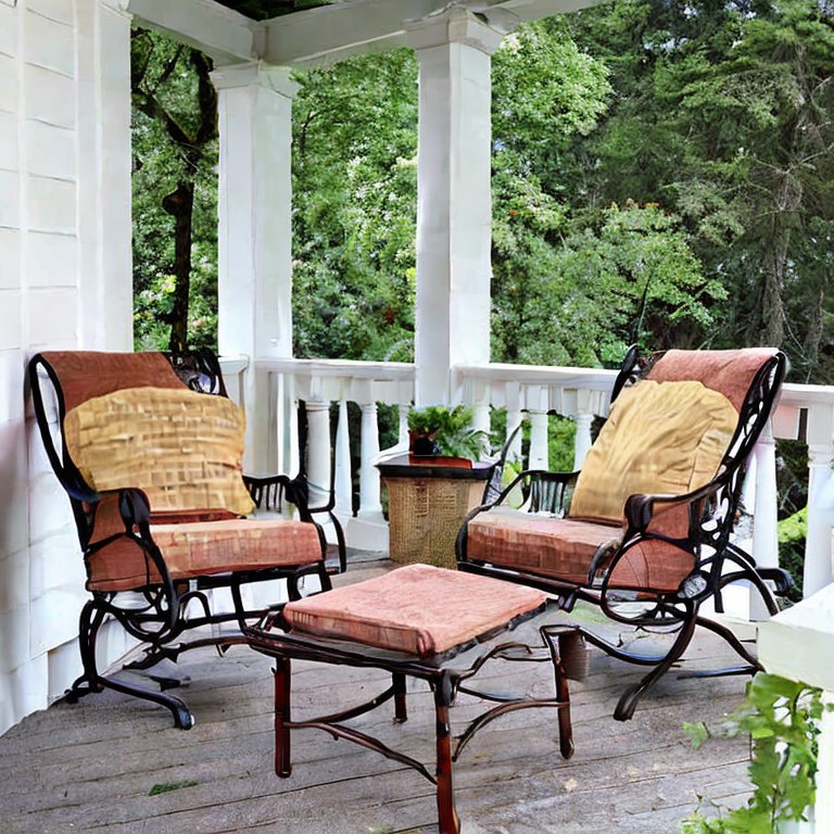 What are the best porch furniture recommendations for small spaces