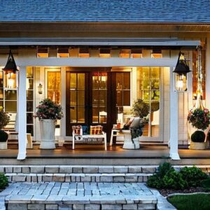 best porch lighting ideas for summer evenings