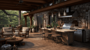 Back Porch Ideas With Outdoor Kitchen