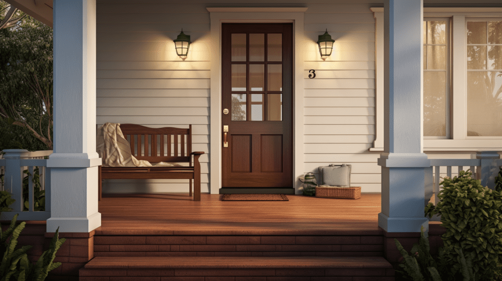 How To Build Small Front Porch With Steps