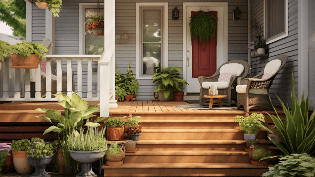 Small Front Porch Ideas With Steps