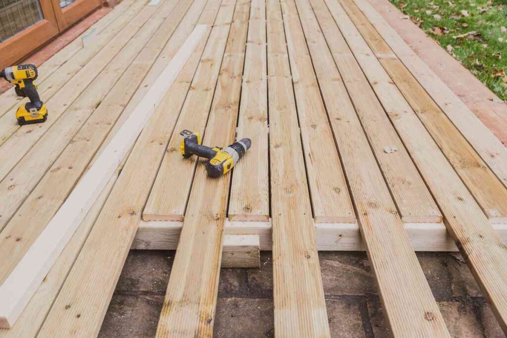 Repairing Wooden Deck